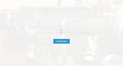 Desktop Screenshot of highmountaincustom.com